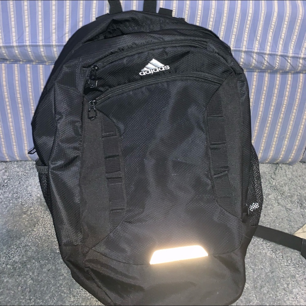 Black adidas back pack